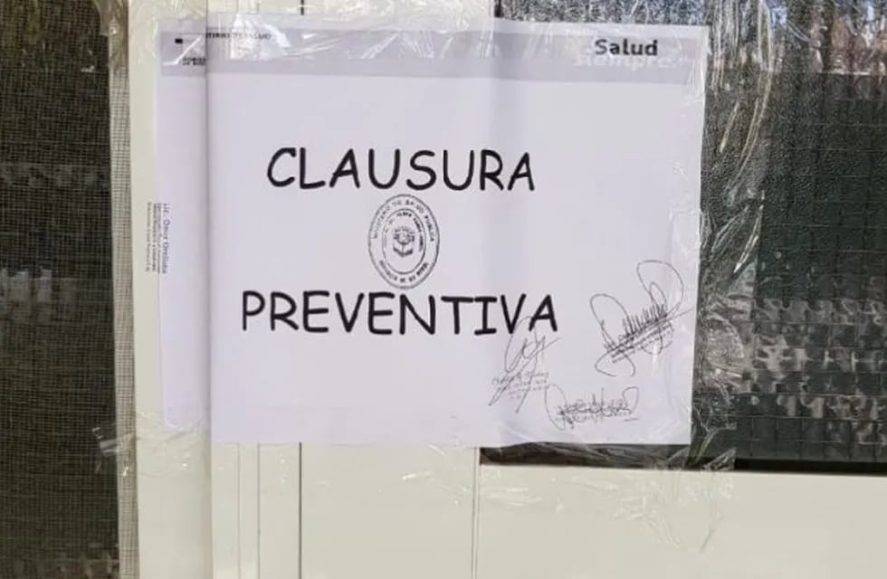 Clausura Sanatorio Río Negro en Cipolletti