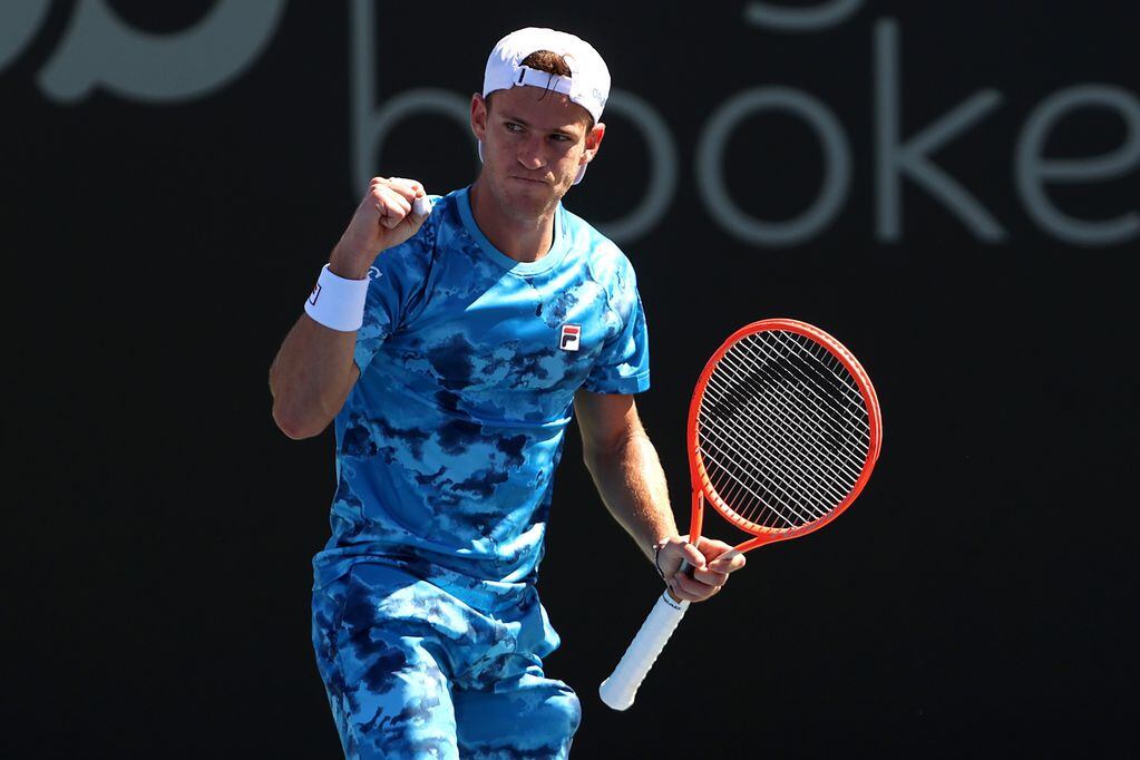 Diego Schwartzman se metió en semifinales del ATP 250 de Amberes.