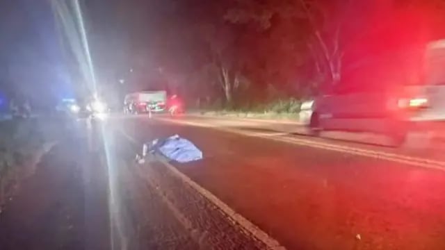 Accidente fatal en Colonia Mado: un motociclista perdió la vida en un choque frontal con un camión