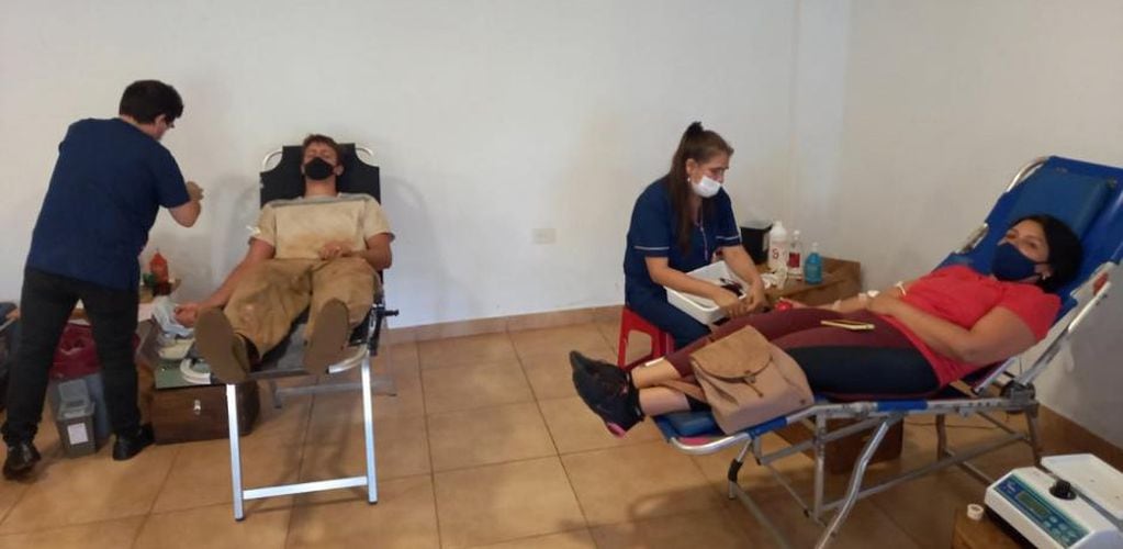 Exitosa jornada de donación de sangre en Eldorado.