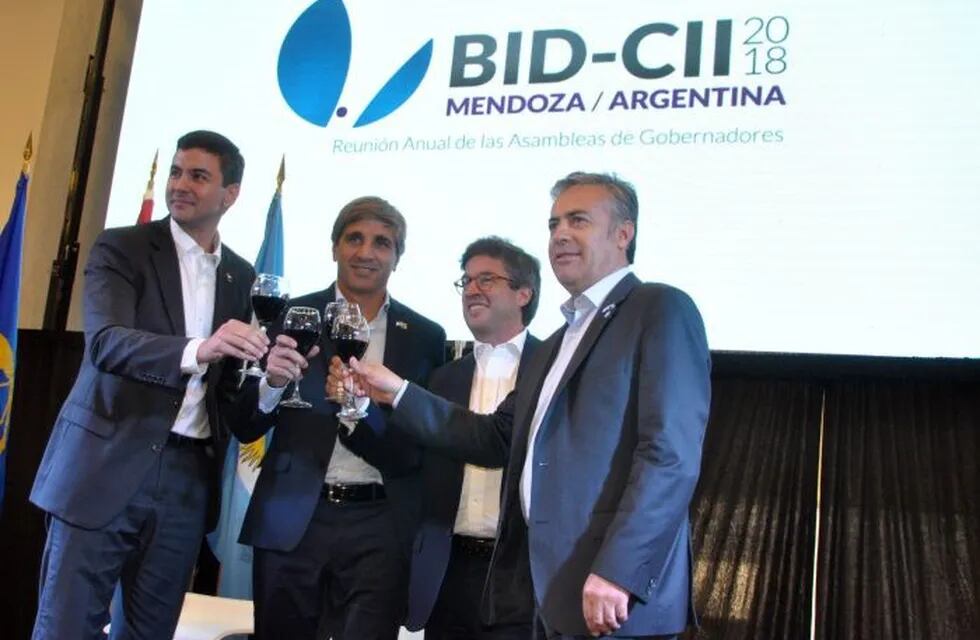 El BID eligió a Mendoza para celebrar su Reunión Anual.