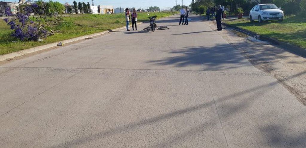 Murió atropellado un ciclista por una moto que circulaba por la colectora de la ruta 11 en Resistencia. (Web).