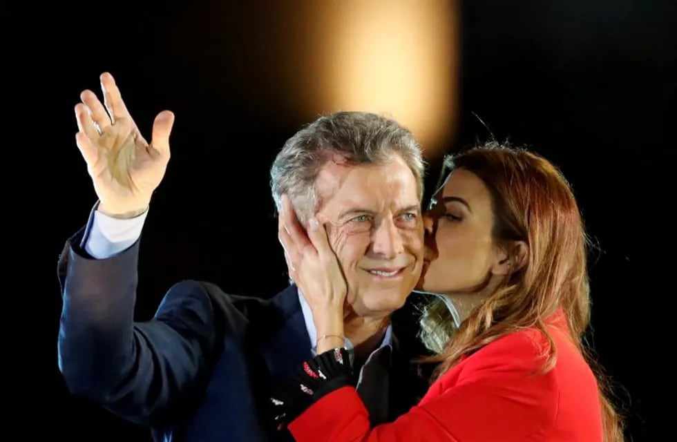Mauricio Macri y Juliana Awada. (REUTERS)
