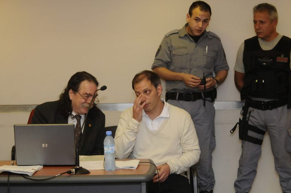 Eduardo Vázquez durante el juicio en su contra (Foto: Rodolfo Pezzoni/DYN)