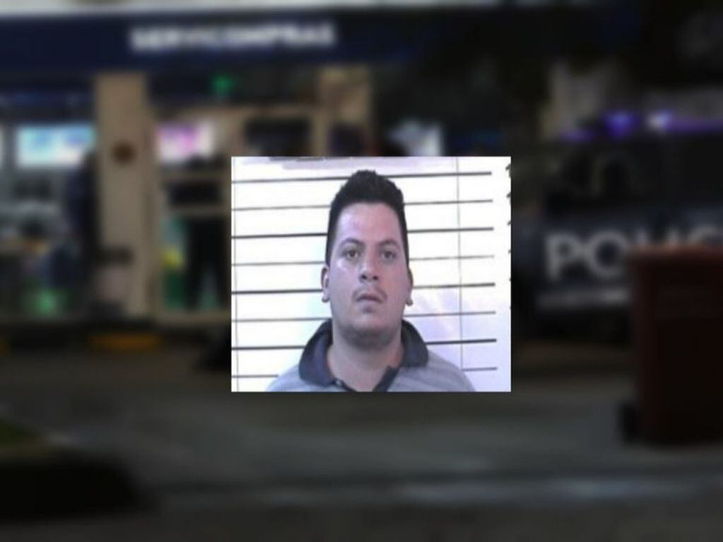 Juan Matías Ponce, el asaltante abatido por un policía.