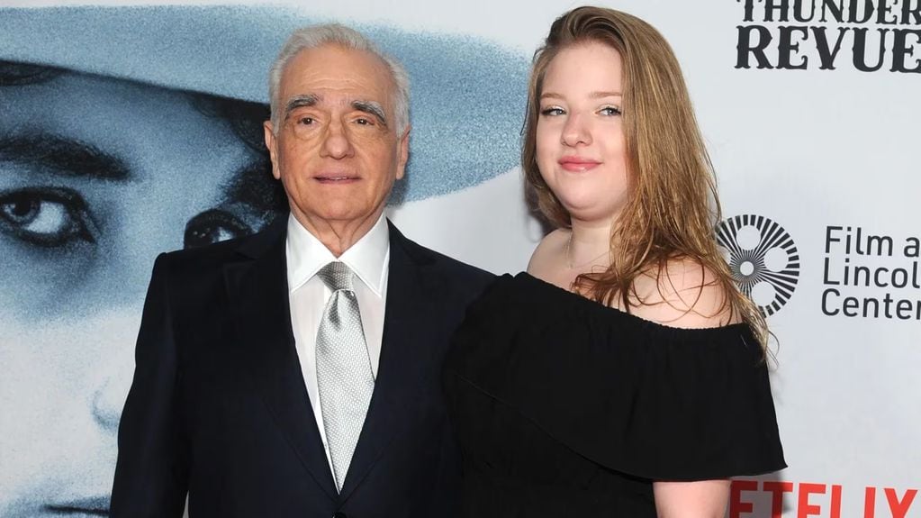Martin Scorsese y su hija Francesca