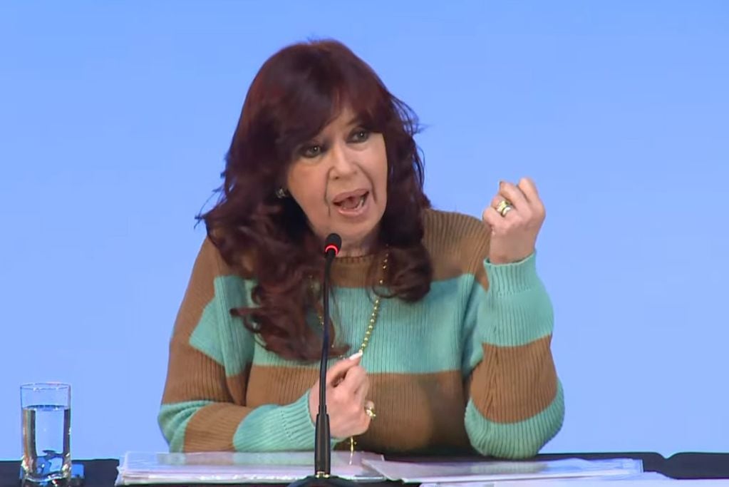 La vicepresidenta de La Nación, Cristina Kirchner.