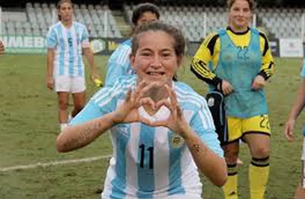 Yamila Rodríguez, jugadora de Boca fuera de la Selección Argentina que jugará el Mundial Femenino de Francia. (AFA)