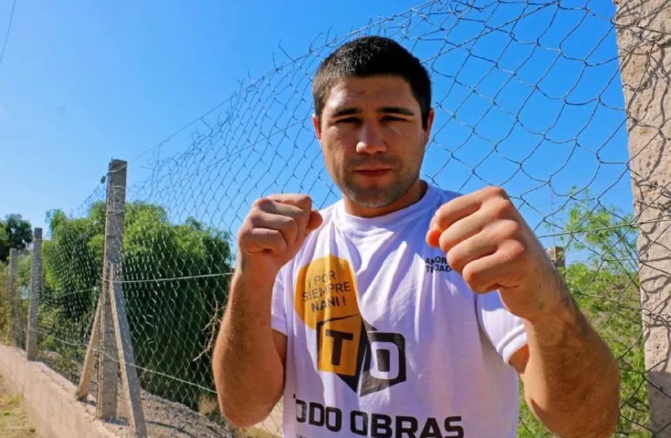 Andrés Tejada, el peleador que deslumbró al mundo del boxeo el último fin de semana.