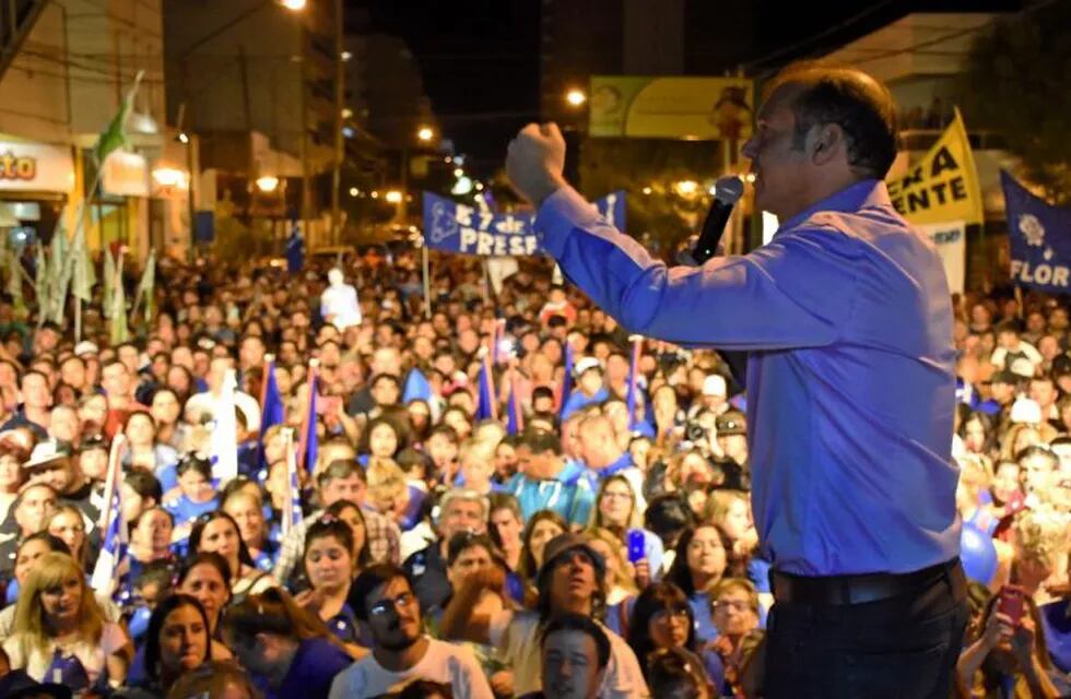 Omar Gutiérrez por el MPN será reelecto para un nuevo periodo como gobernador de Neuquén. Gentileza Diario Río Negro.