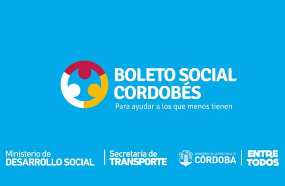 El Boleto Social Cordobés fue lanzado este jueves.