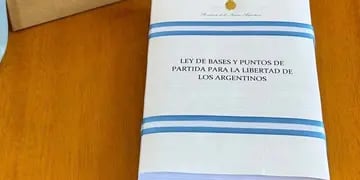 Milei envió al Congreso el paquete de leyes libertarias