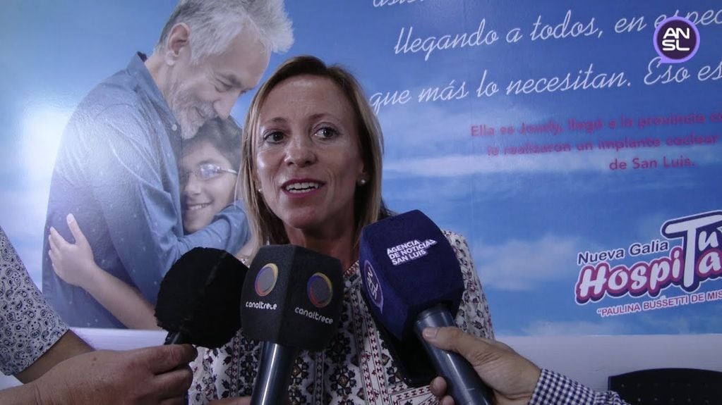 Silvia Sosa Araujo, ministra de Salud de San Luis.