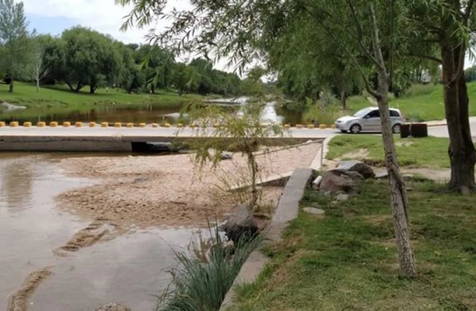 Primera rampa de acceso al río en San Antonio de Arredondo