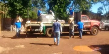Eldorado: Arauco donó materiales de construcción al Hospital Samic
