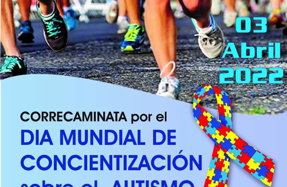 la Asociación “Mundo Azul Tea Mar del Plata” realizará una correcaminata en el corredor saludable en conmemoración del Día Mundial de la Concienciación sobre el Autismo
