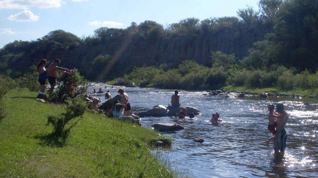 El Río Quilpo, atractivo turístico de San Marcos Sierras (La Voz archivo)