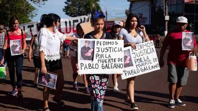 Eldorado: familiares y amigos de Pablo Galeano marcharon pidiendo justicia