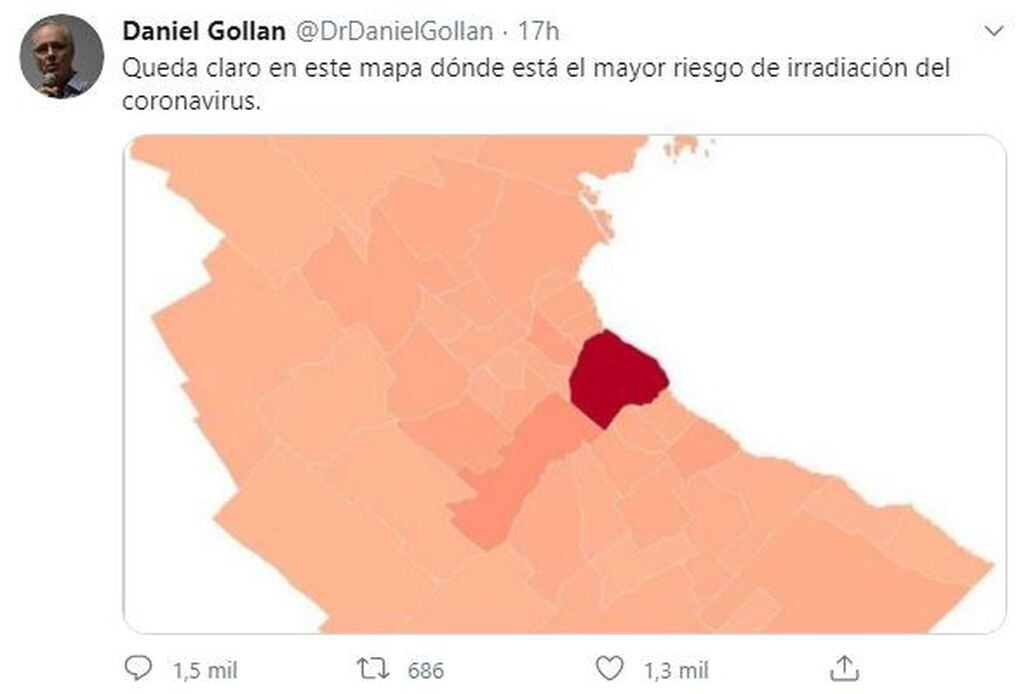 Daniel Gollán. (Twitter)