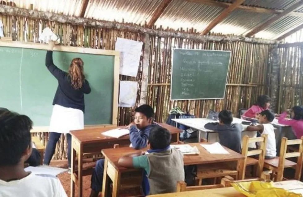 El sueño de la comunidad mbya guaraní Ita Poty Miry, apadrinado por Soledad Fandiño y Nicolás Villalba en el Bailando 2018. (Foto: El Territorio)
