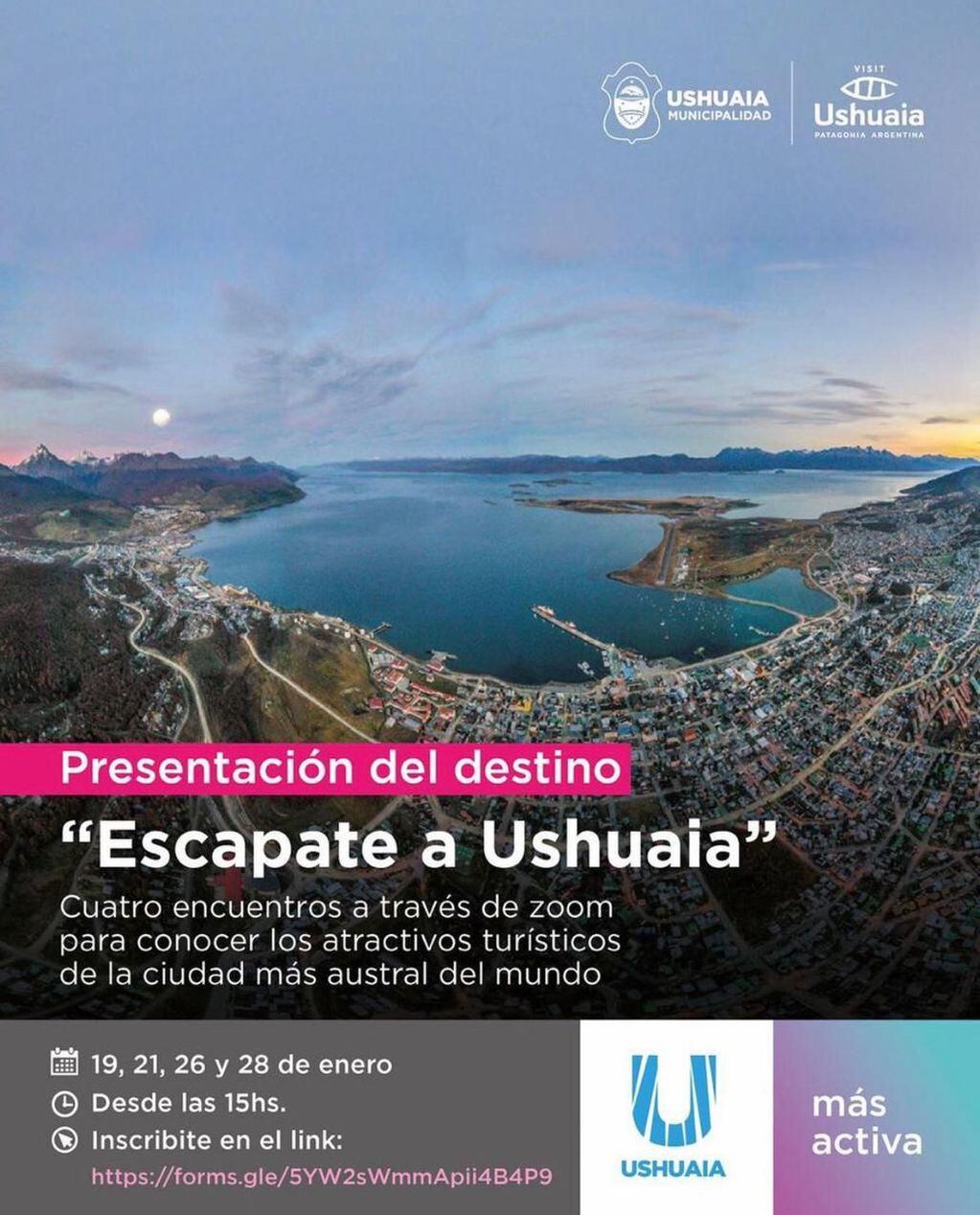 La Municipalidad de Ushuaia a través de la Secretaría de Turismo dió comienzo al ciclo “ Escapate a Ushuaia”.