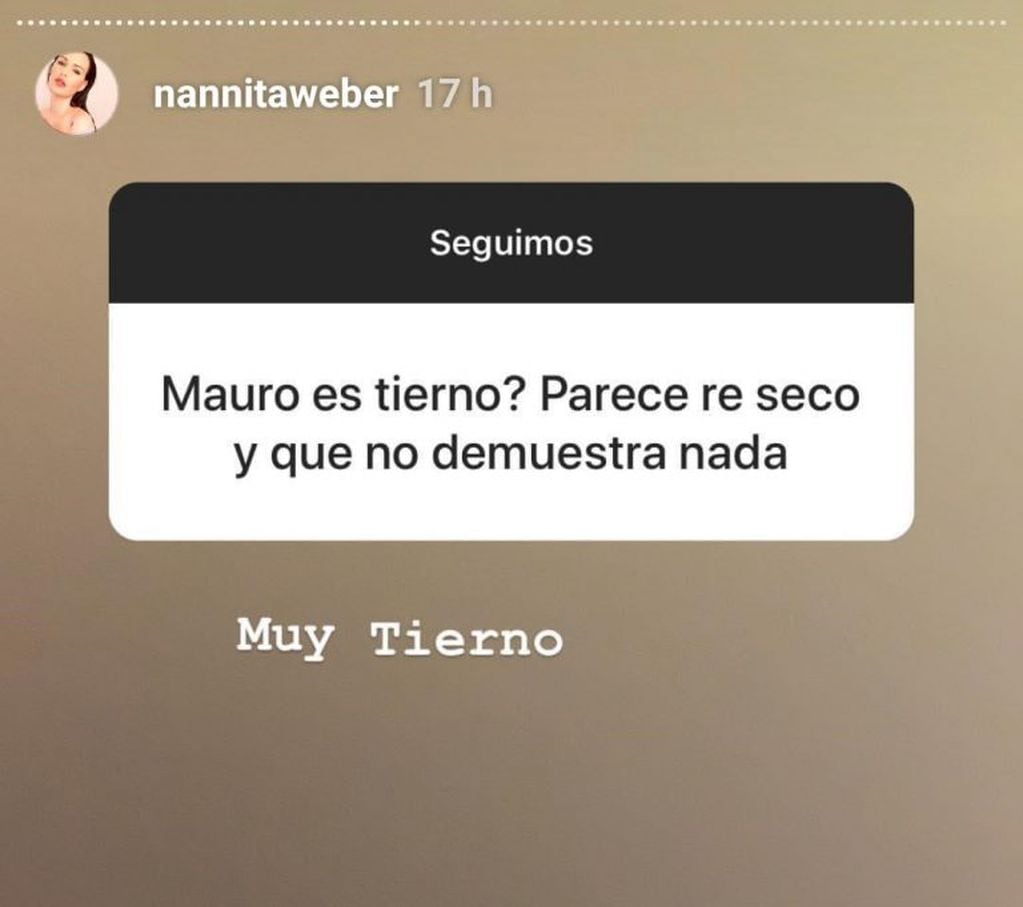 Natalie Weber respondió preguntas a través de Instagram