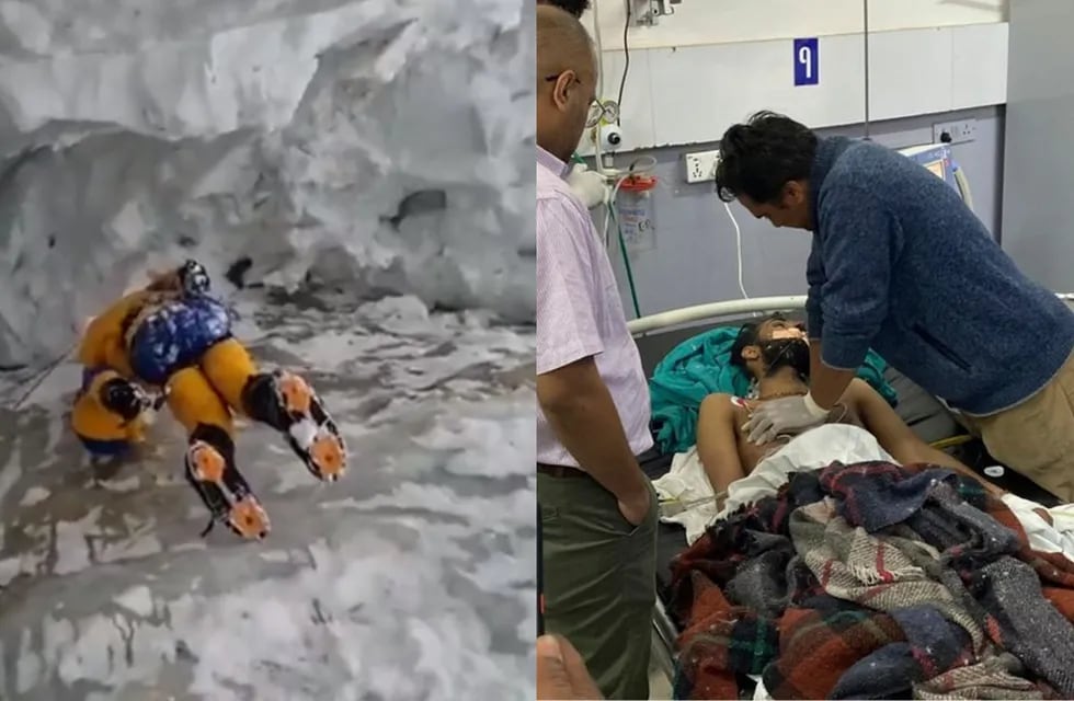 Un alpinista se perdió en una de las montañas más peligrosas del mundo y el video del rescate se viralizó.