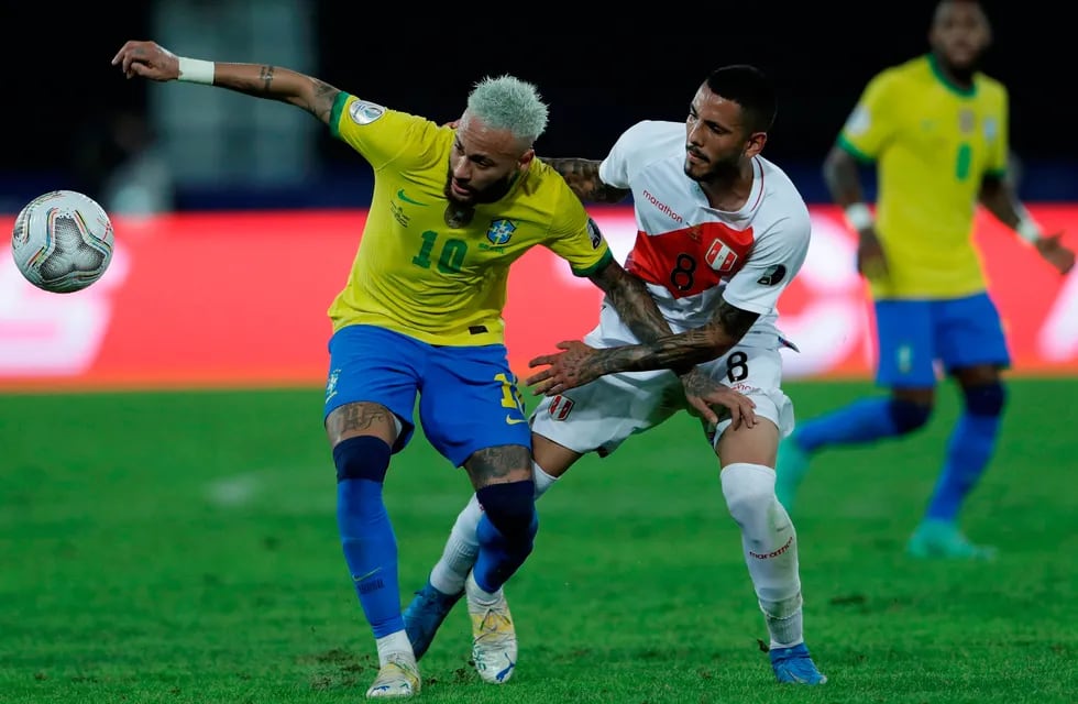 Brasil goleó a Perú (AP)