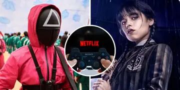 Netflix convertirá a Merlina y El juego del calamar en videojuegos