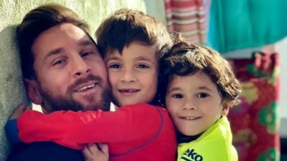 Mateo Messi grita los goles del Real Madrid para hacer enojar a papá y al hermano Thiago
