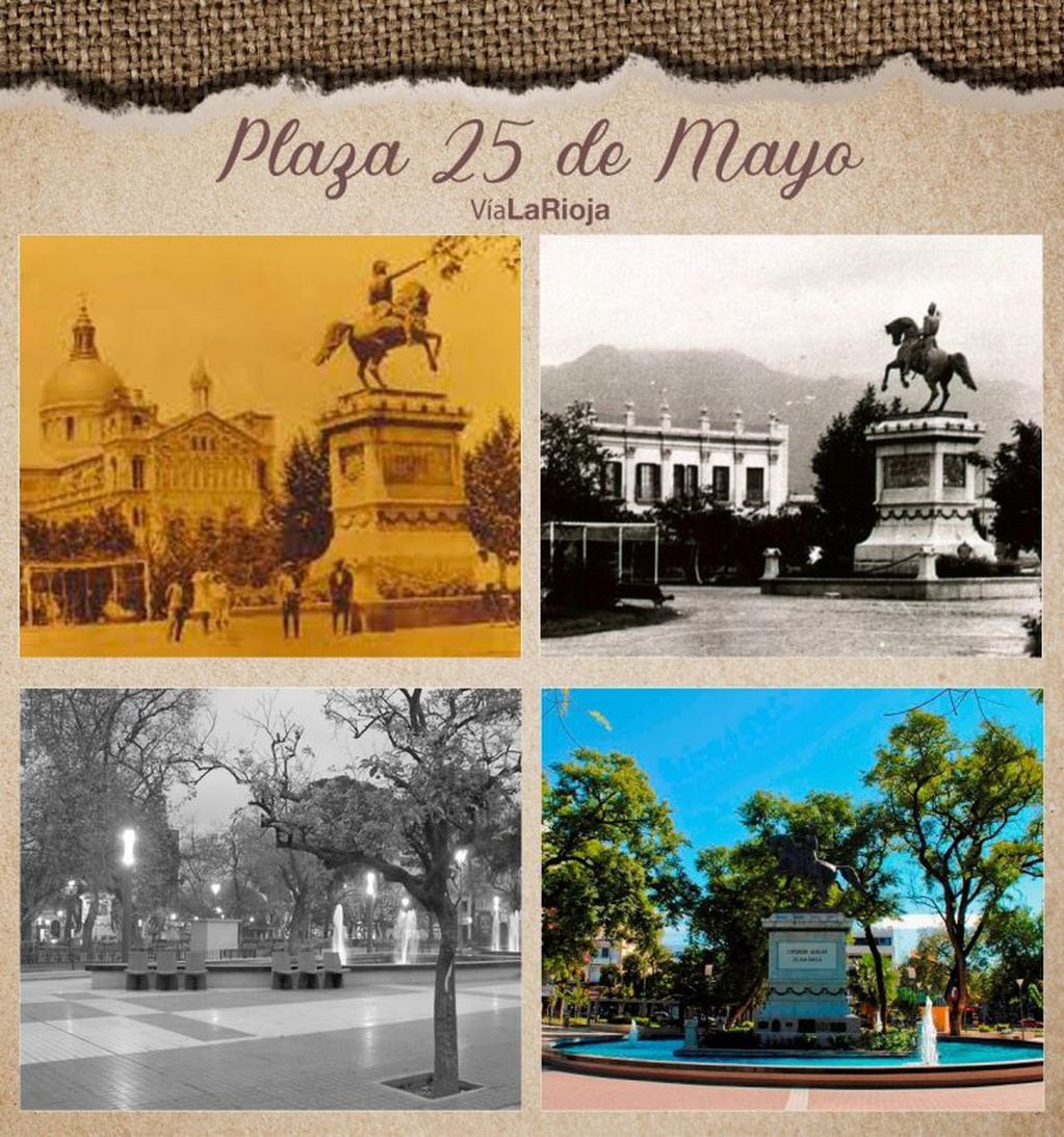 Plaza Principal 25 de Mayo - VíaLaRioja