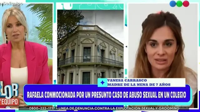 Florencia Peña entrevistó a Vanesa, la mamá de la nena abusada en el Colegio San José.