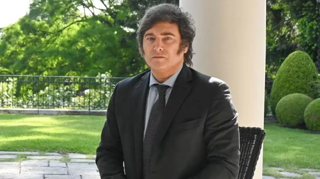 Javier Milei menos de dos meses como presidente.