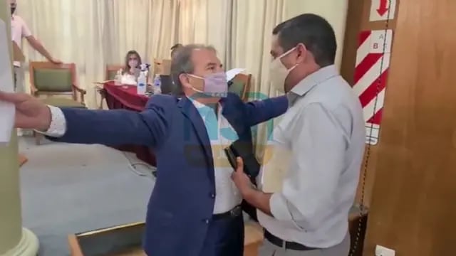 Rivera Prudencio invitó a pelear a un periodista