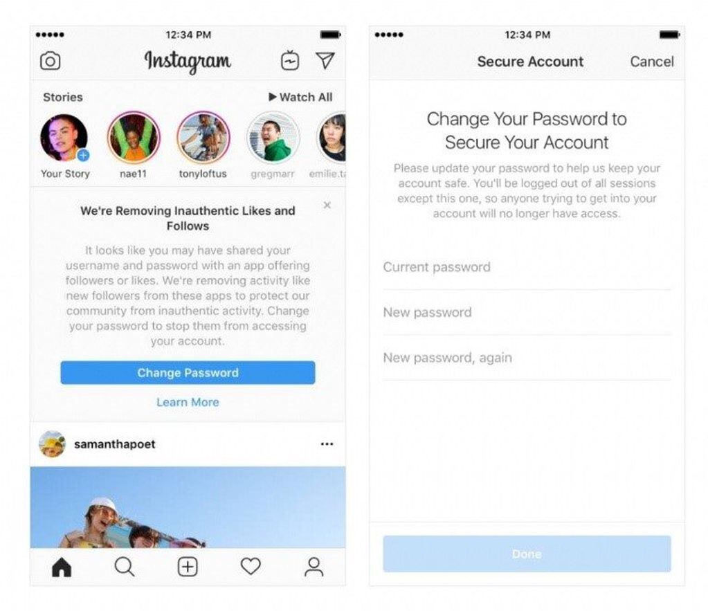 Instagram anunció que eliminará todas las cuentas falsas, y los likes y comentarios que efectúan ciertas aplicaciones.