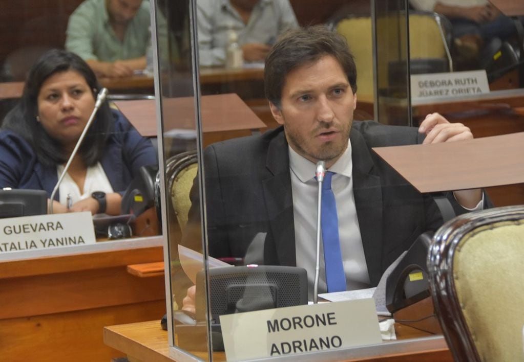 Diputado provincial Adriano Morone (Cambia Jujuy-UCR).