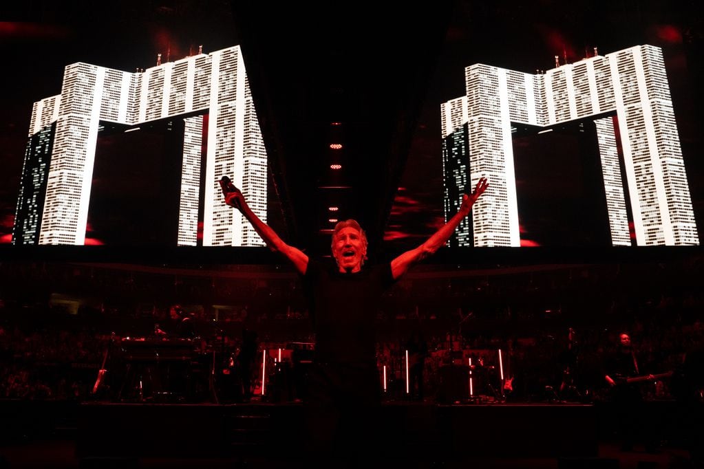 Roger Waters durante su gira "This Is Not a Drill".