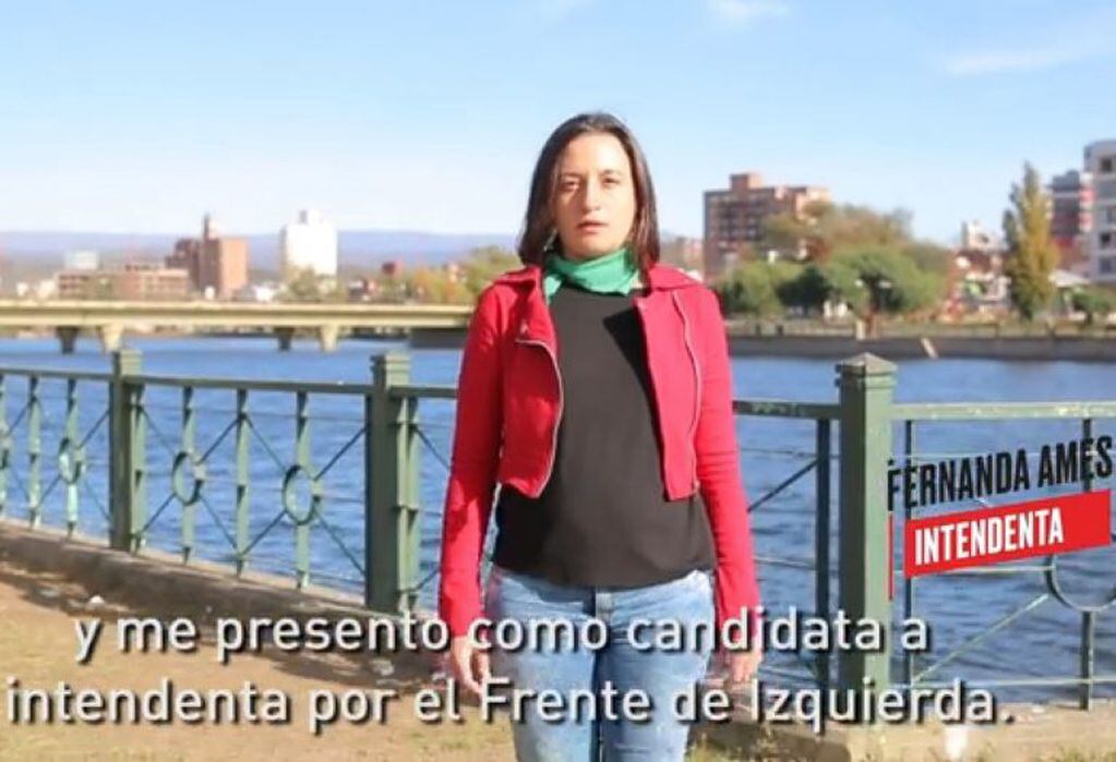María Fernanda Ames, candidata a Intendenta de Carlos Paz.