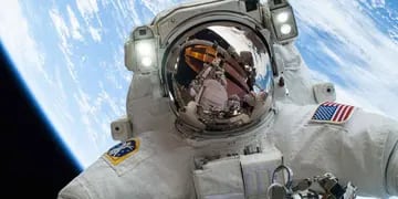 MIKE HOPKINS. Autorretrato de un astronauta de la Nasa (Foto: www.nasa.gov).