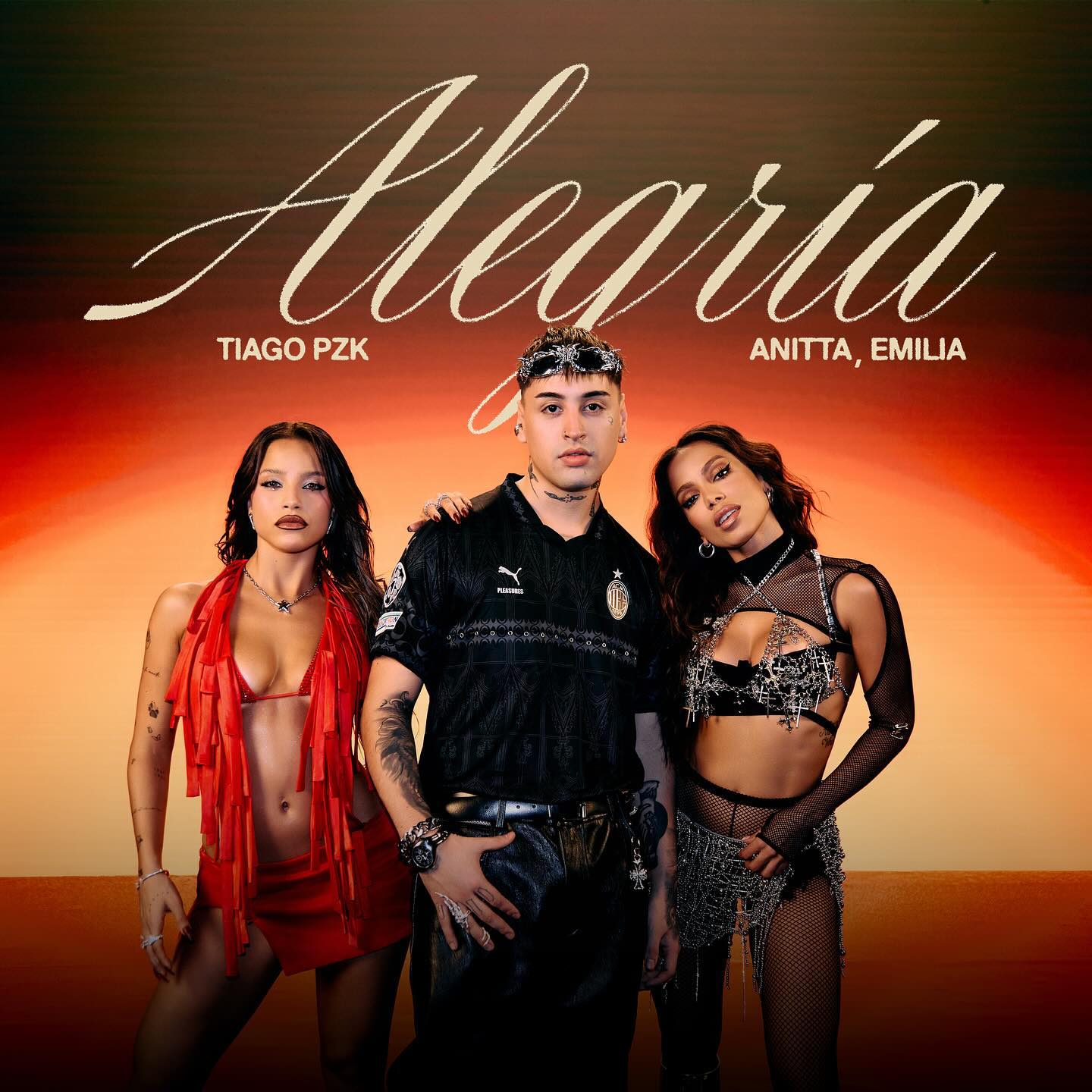 Cuándo se estrena “Alegría”, la canción de Tiago PZK junto a Emilia Mernes y Anitta