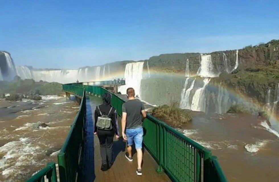 Las Cataratas del Iguazú permanecen cerradas desde este miércoles.