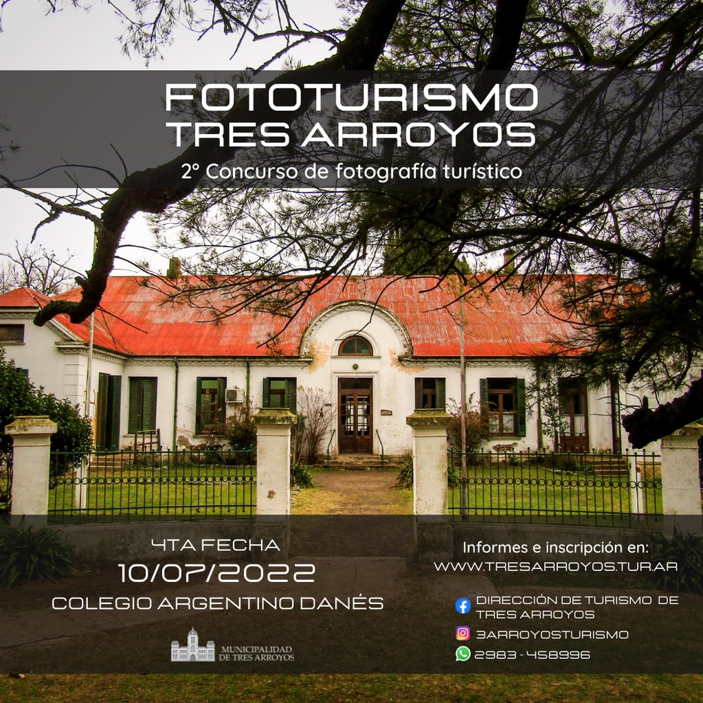 Abierta la inscripción para la 4ta fecha del Fototurismo Tres Arroyos 2022