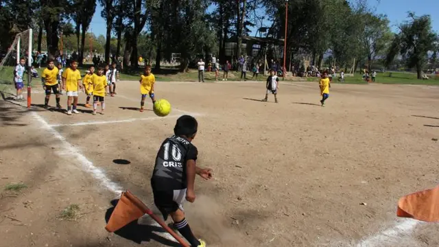 Liga Municipal de Fútbol Infantil en Villa Carlos Paz, año 2019.