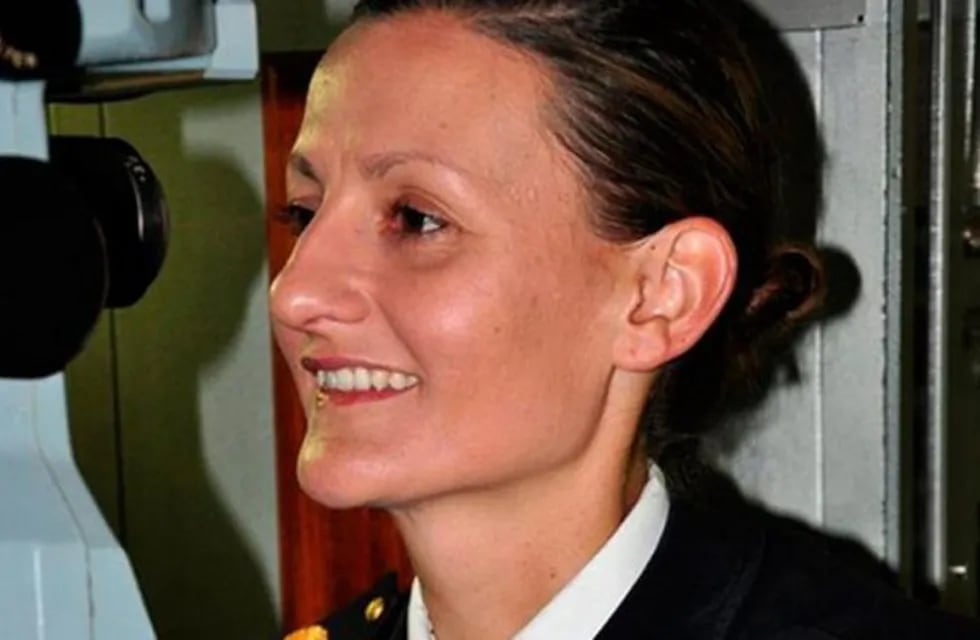 Eliana Krawczyk, la única submarinista mujer del ARA San Juan.
