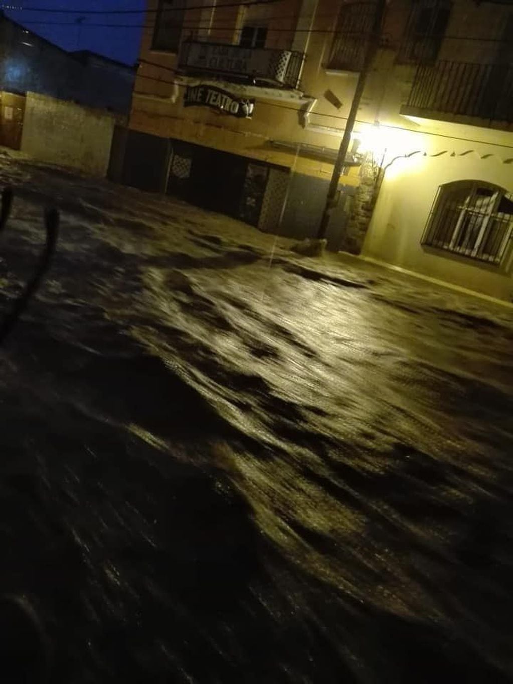 Inundaciones en Rosario de Lerma. (Facebook)