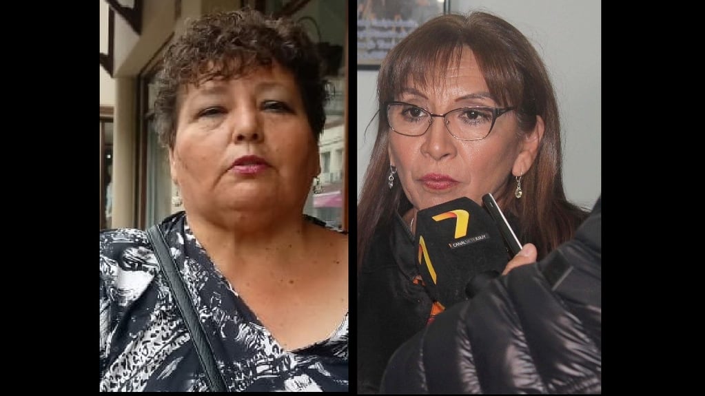 Susana Ustarez, de APOC, y Yolanda Canchi, de ATSA Jujuy, principales referentes del Frente Amplio Gremial.