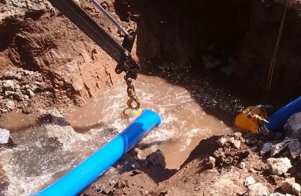 POr reparaciones en La Paz y Cafferata, falta presión de agua en zona sur y oeste.