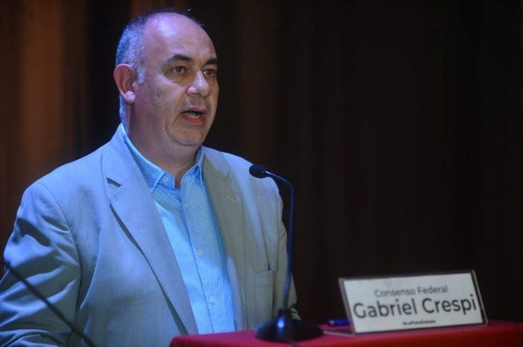 Candidato de Consenso Federal Gabriel Crespi (web).
