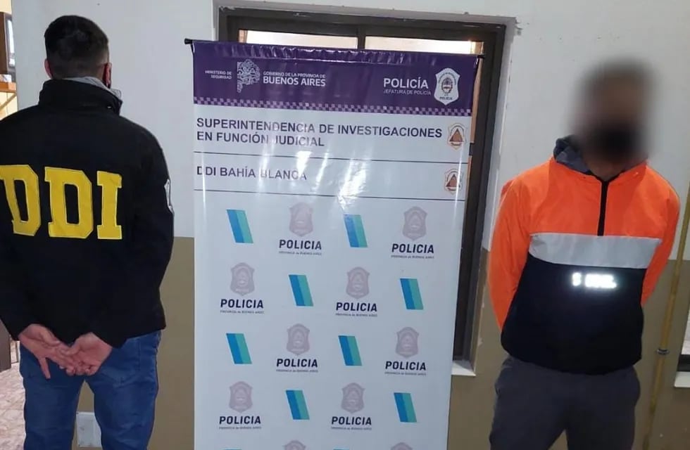 La DDI Punta Alta llevó a cabo la detención de Daniel Alexis Blanco