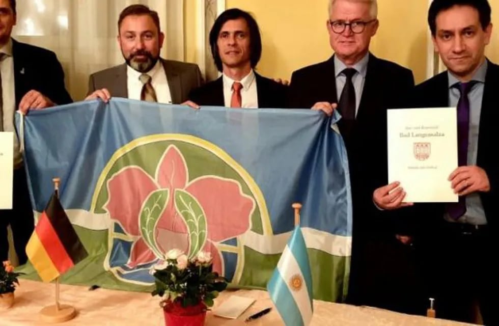 Montecarlo firmó un convenio de amistad con la localidad alemana de Bad Langensalza.